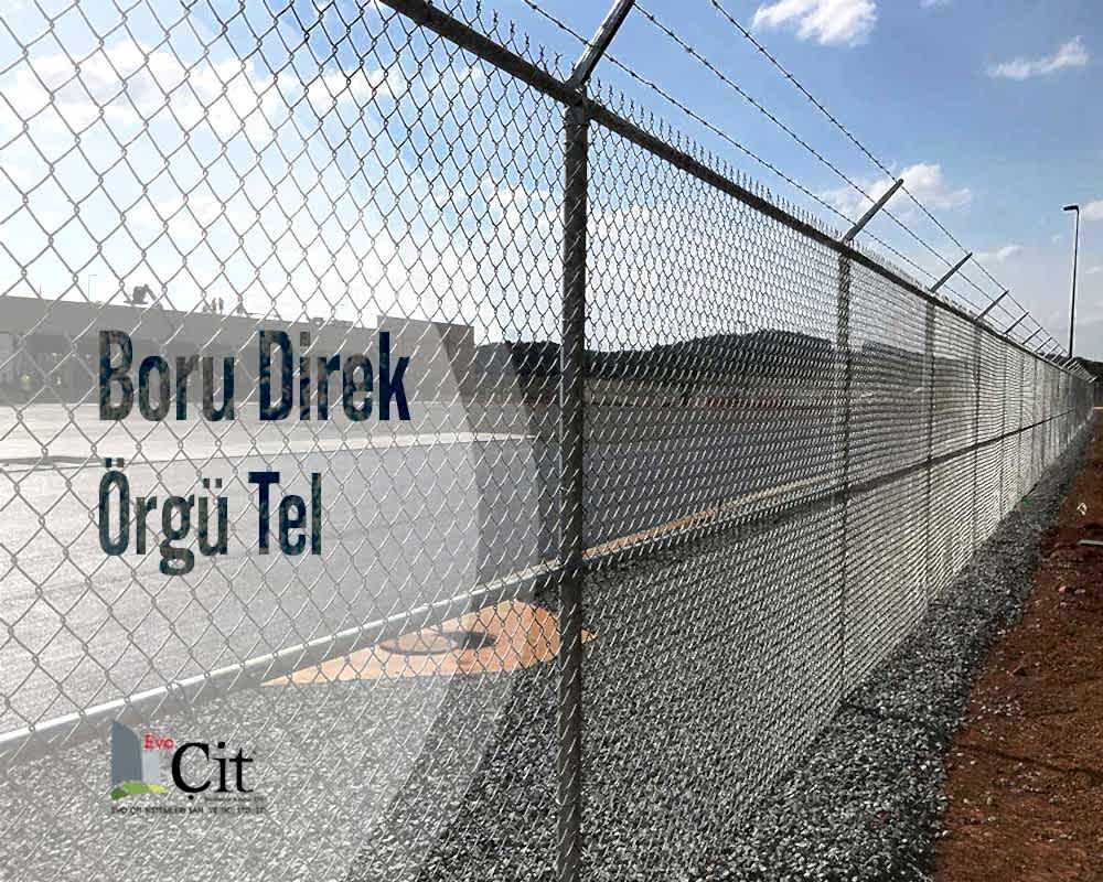 Evo Çit || Boru Direk Örgü Tel