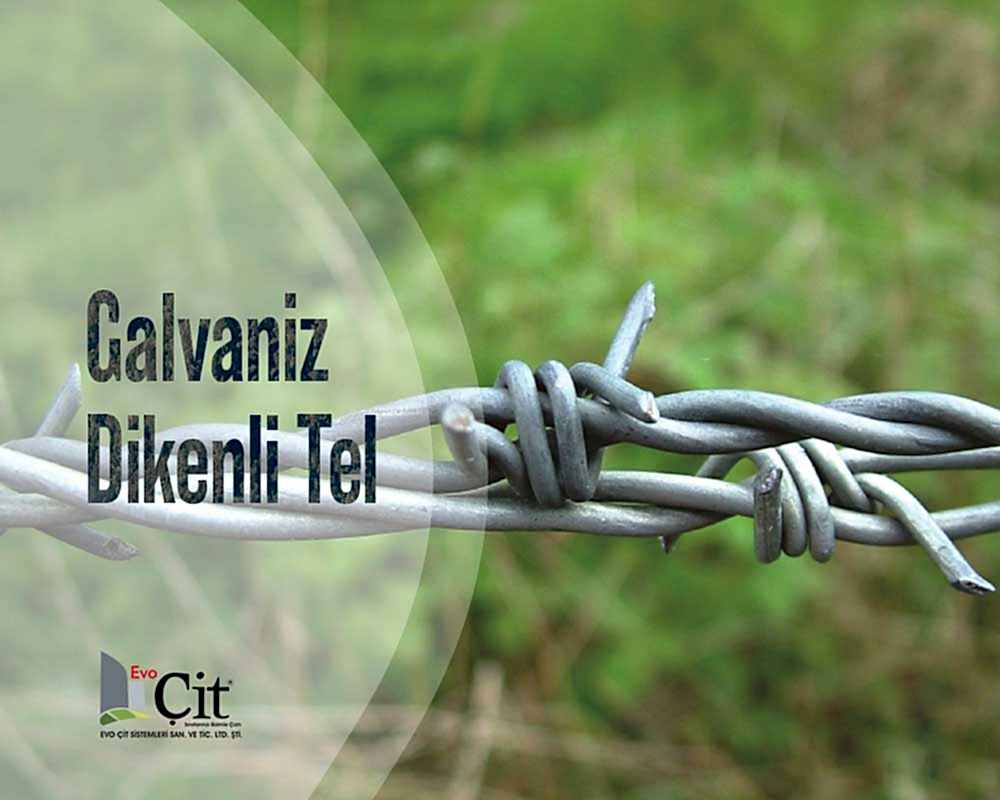 Evo Çit || Galvaniz Dikenli Tel